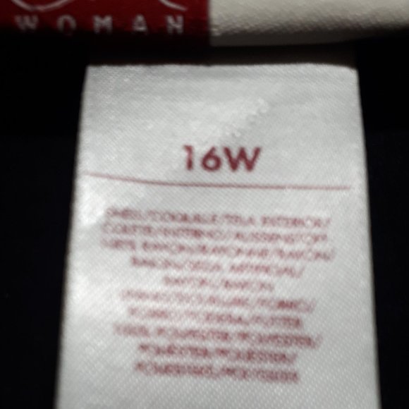 LM Collection Casual Button Down Dress Shirts or Top Size 16 W - Picture 3 of 5